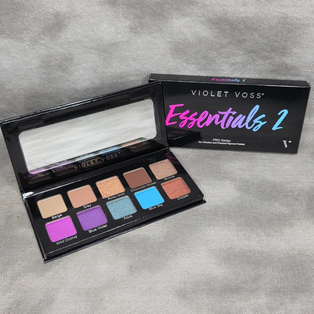 VIOLET VOSS Essentials 2 Pro Series Eyeshadow Palette NEW